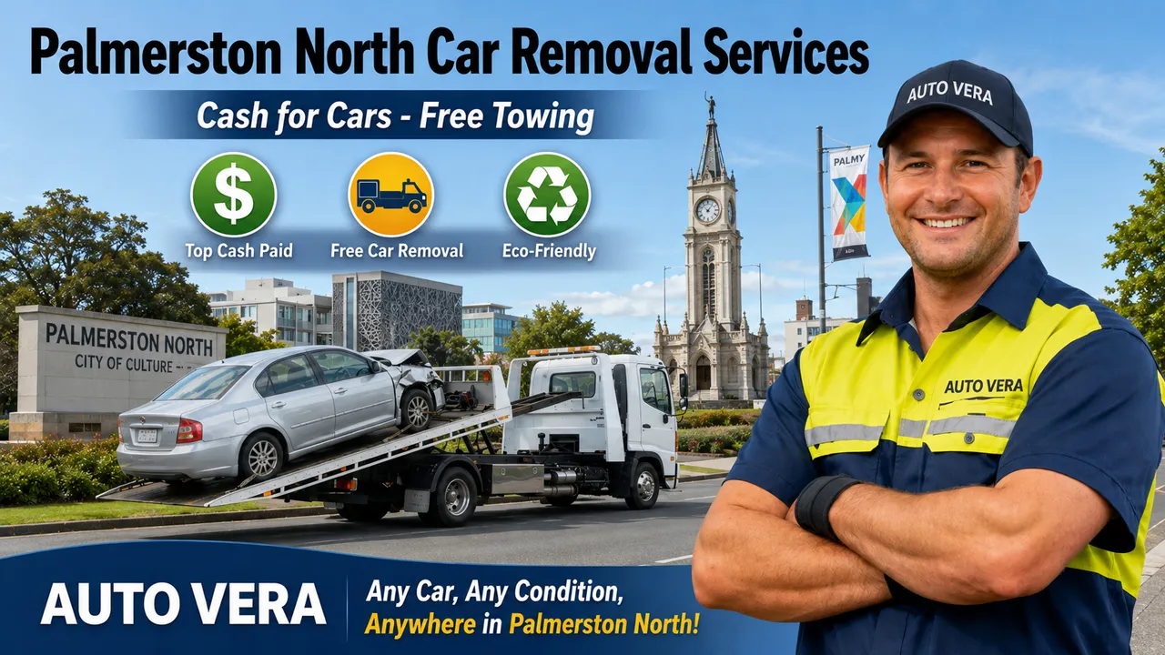 Cash for Cars Palmerston North - Free car removal and instant cash offers by Auto Vera