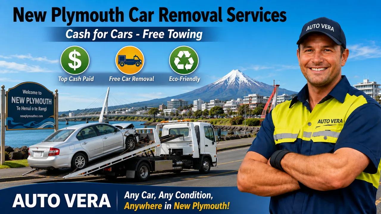 Cash for Cars New Plymouth - Free car removal and instant cash offers by Auto Vera in Taranaki