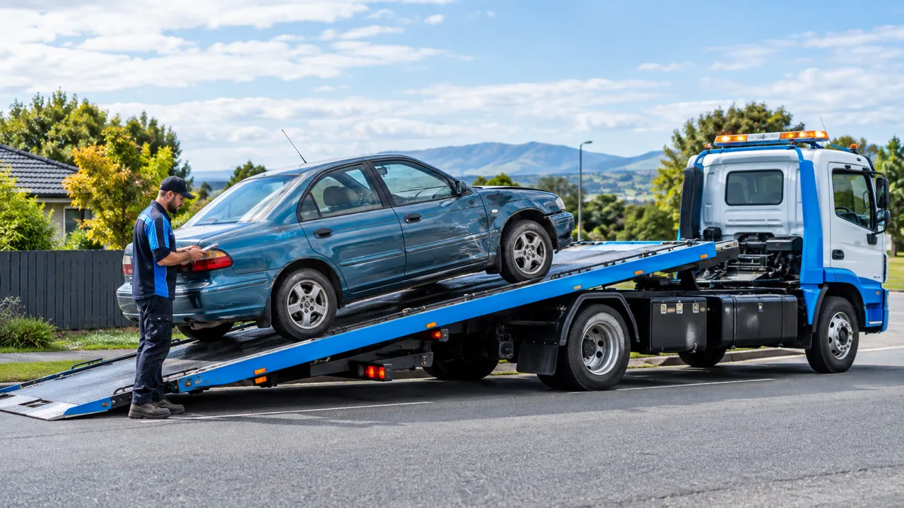 Free car removal in Palmerston North by Auto Vera